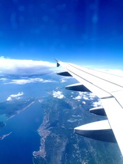 Croatian Sky by plane