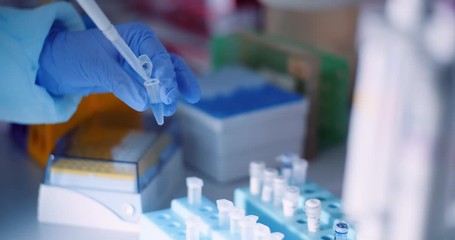 scientist working in laboratory microbiology