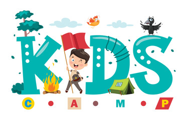 Logo Design For Kids Camp