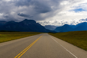 road in mountains