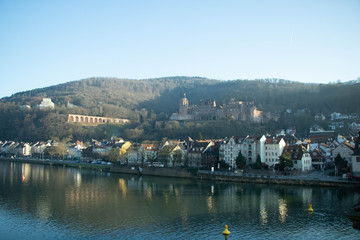 an old city heidelberg
