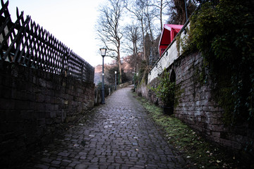 an old city heidelberg