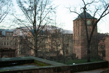 an old city heidelberg