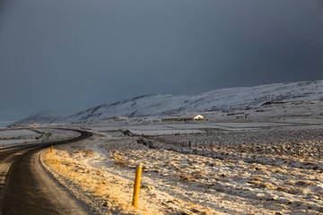 road to nowhere Icelandic landscape