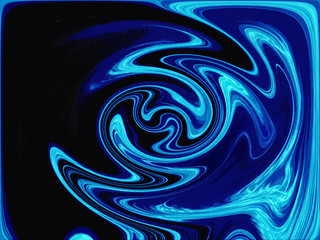 Spinning modern art digital painting
