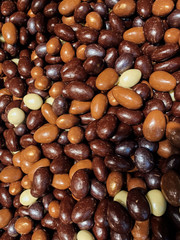 lots of delicious sweet candies to eat like a background