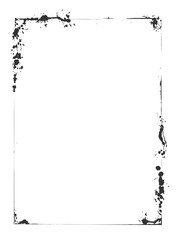 Creative design of ink frame