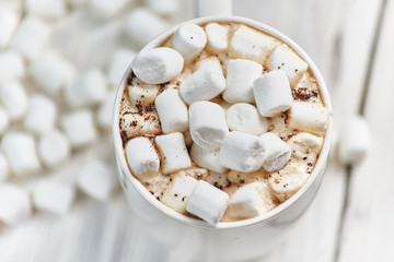 coffee with marshmallows