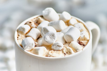 coffee with marshmallows