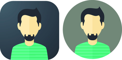 flat-faces-icons
