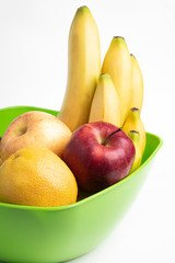 A Plastic Bowl Of Fresh Fruits