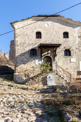 Fototapeta na wymiar Medieval Saint Anthony church in town of Melnik, Bulgaria
