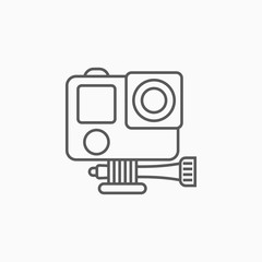 action camera icon