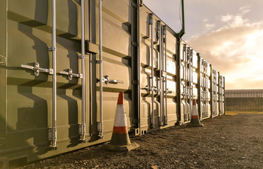 Storage Container Sunset