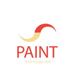 paint logo vector design