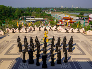 Anek Kusala Sala Chinese Temple (or Viharnra Sien), Pattaya, Thailand