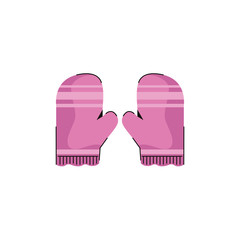 golves cold fashion accessory isolated icon