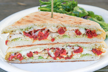 Chicken Panini with Sun Dried Tomatoes