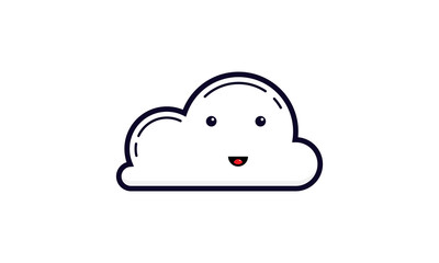 smile cloud emoticons