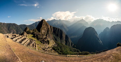 Panoramica de Machu Picchu