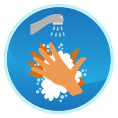 Hand washing  Mandatory sign