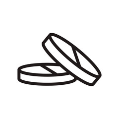 Piils icon. Vector graphic illustration. Suitable for website design, logo, app, template, and ui. EPS 10.