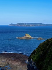 Fototapeta na wymiar 生月島大バエ灯台から見た東シナ海の情景＠長崎