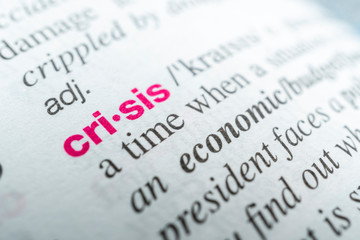  Dictionary Meanings of the Economic Crisis