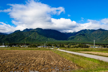 Fototapeta premium Scenery in the chain Matsumoto city, Japan