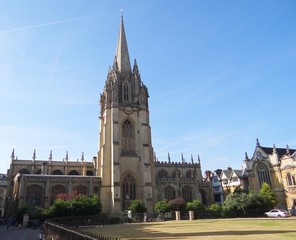 Naklejka premium University Church of St Mary the Virgin , Oxford , UK