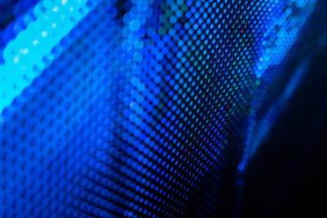 CloseUp LED blurred screen. LED soft focus background. abstract background ideal for design.