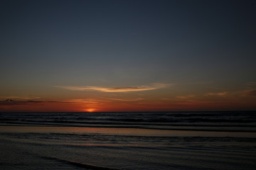 Fototapeta premium sunset on the beach