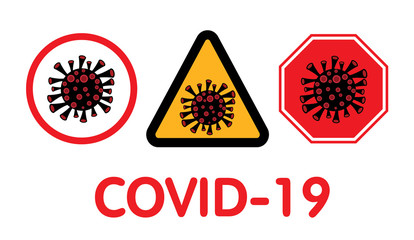 Covid-19, Coronavirus,Outbreak, vector design