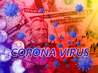 世界的なコロナウイルスの流行と、経済への影響