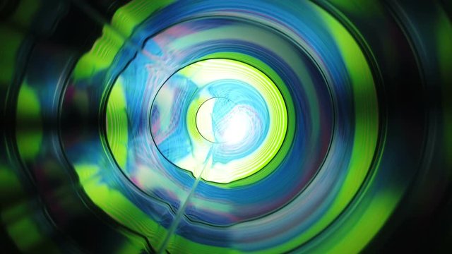 Sound waves in the dark in full color