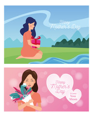 bundle of happy mothers day cards