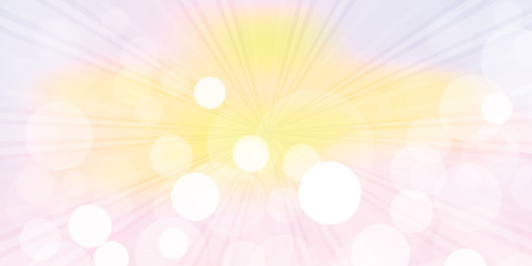 Obraz na płótnie Canvas summer background with blurred bokeh lights.