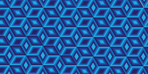 Pattern of colored cubes. Multicolored cubic background. Abstract Cube pattern background and decoration.