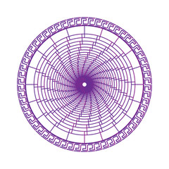 Ornate Circular Mandala Design background