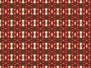 christmas handmade crafts stitched bow symbol snowflakes hearts stars berries leaf cross felt stitches fleece decoration beads coverlet plaid textile geometric decor vintage creative ornate backdrop