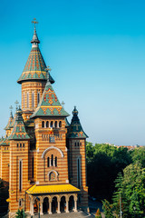 Fototapeta premium Orthodox Metropolitan Cathedral in Timisoara, Romania