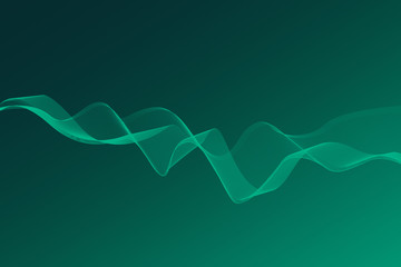 Line Wave Pattern Background