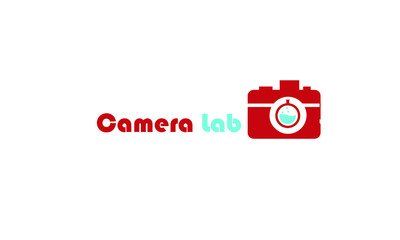 camera lab art vector logos and icons.