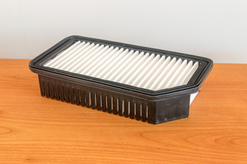 New car engine air filter for car.