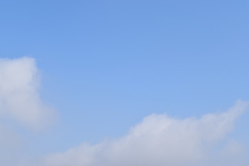 Obraz premium 青空と雲