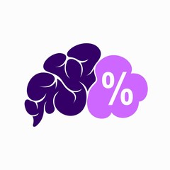 Brain percent logo