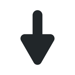 Obraz premium Arrow Down Icon