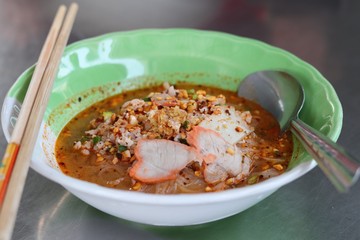 Traditional Tom Yum Noodles