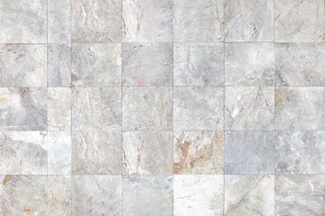 Fotobehang Stenen textuur muur Marmeren tegels naadloze muur textuur patroon achtergrond.