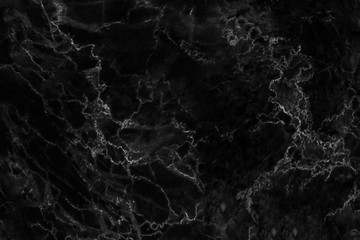 Black marble natural pattern for background, abstract natural marble black and white